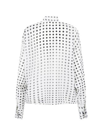Ermanno Scervino Womens Shirts White Silk