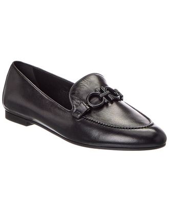 Ferragamo Trifoglio Leather Loafer