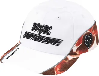 SUPREME x Fox Racing 6-Panel Cap White SUP-FW23-2378