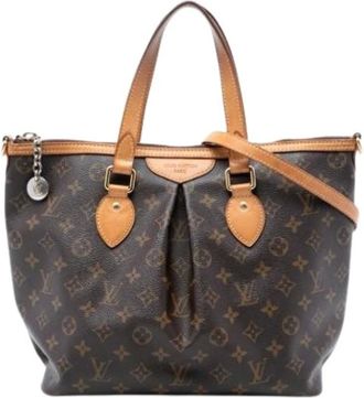 Louis Vuitton Pre-owned Handbags, female, Brown, Size: ONE SIZE Pre-owned Palermo PM