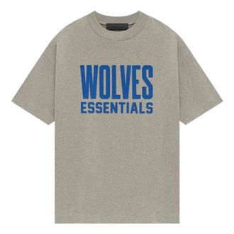 Fear of God NBA Minnestota Timberwolves T-shirt Grey Blue 125AL244107F