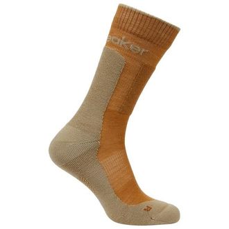 Icebreaker Merino Hike+ Medium Crew Wandersocken f&uuml;r Herren | braun/beige