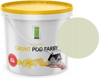 OEM Imprimaci&oacute;n De Silicona Para Pintura De Fachadas, Blanco, Verde Claro, Tono Verde, 10 L