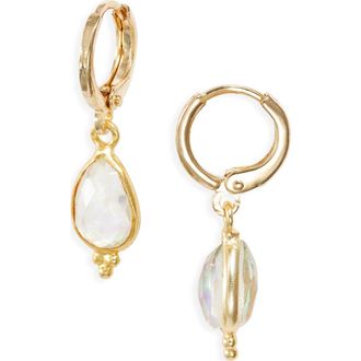 CHILD OF WILD Dewlit Pear Drop Earrings in Gold at Nordstrom