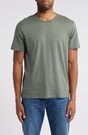 AG - Adriano Goldschmied Bryce Crewneck T-Shirt in Hunter Sage at Nordstrom, Size Xx-Large