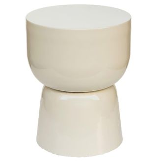 Moloo auxiliar baja de acero lacado Ivory