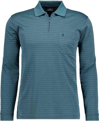 Ragman Poloshirt RAGMAN, Herren, Gr. XL, dunkelgr&uuml;n, 357, Baumwollmischung, regular fit, ohne Ausschnitt, Shirts Poloshirt