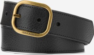 Cole Haan Womens Signature Reversible Belt - Black Size Medium