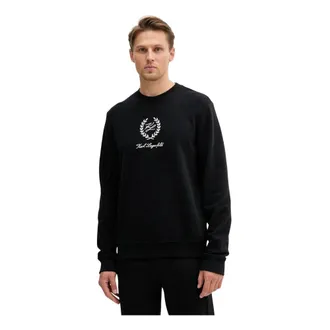Karl Lagerfeld Hombre, Sudaderas, Negro, Talla: L