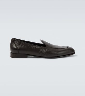 Brioni Appia leather loafers