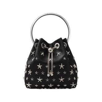 Jimmy Choo London Bon Bon Star-studded Bucket Bag