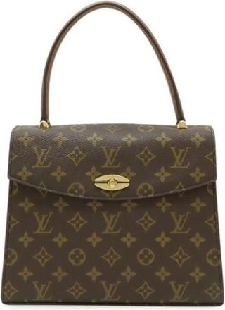 Louis Vuitton Pre-owned Vintage Monogram Handtas - Dames - Vintage Handtas - Bruin - ONE Size - Vintage