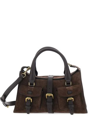 Mulberry small Roxanne buckle-fastening tote bag - Brown