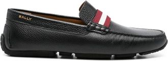 Bally Striped Loafers