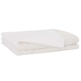 vidaXL Coperta Ponderata Bianco 155 X 220 Cm 7 Kg 100% Cotone 205t Vidaxl