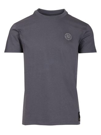 Fendi Cotton T-Shirt Blu-Uomo