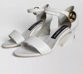 Dolce & Gabbana leather heeled sandals