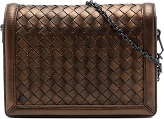 Bottega Veneta Pre-owned Bottega Veneta Nappa Intrecciato Montebello Crossbody Ladies 1LFNL9EX9ZCMX9CT