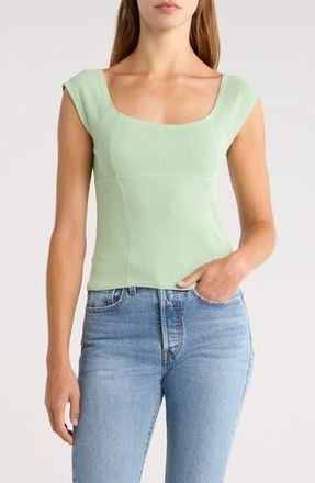 PacSun Juliet Crop Tank in Green at Nordstrom Rack, Size X-Large