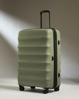 Antler Large Suitcase In Olive Green - Juno