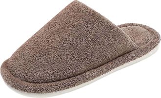 Generic Slippers Women Men Ladies Fluffy with Memory Foam Ladies Cosy Memory Foam Warm Winter Mule Slippers Slip on House Shoes Anti-Slip Mens Womens Outdoor 