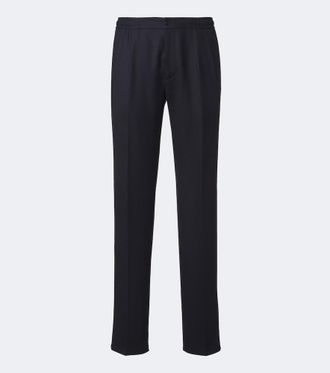 Rubinacci Virgin wool straight pants