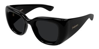 Saint Laurent SL 903 HOWL 001 Womens Sunglasses Black Size 55 - Free RX Lenses - Free RX Lenses