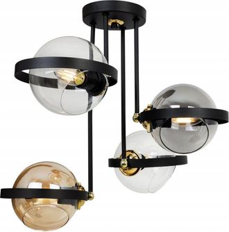 OEM L&aacute;mpara Colgante Moderna Con Anillo De Vidrio Mix