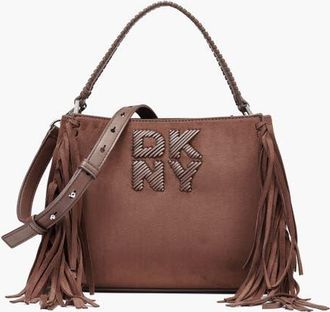 DKNY Foster Medium Satchel in Chocolate at Nordstrom