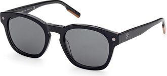 Ermenegildo Zegna EZ0195 05N Mens Sunglasses Black Size 52