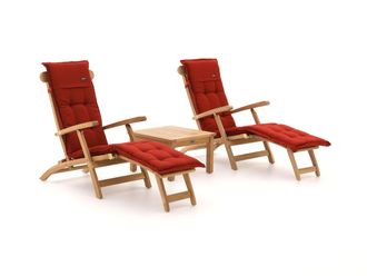 Sunyard Furniture Sunyard Country/Wales 60cm deckchair set 3-delig