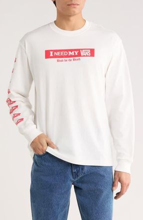 Vans I Need My Vans Graphic T-Shirt in White at Nordstrom, Size Xx-Large