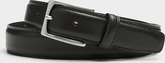 Le 31 Mens Minimalist Italian leather belt Exclusive collection from Italy