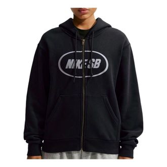 Nike SB Fleece Full-Zip Skate Hoodie Black IU7631-010