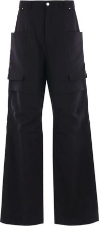 Rick Owens Cargo Stefan con tasche - Blacks and greys