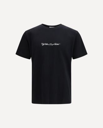 Off-white Script Arrow T-shirt Male S