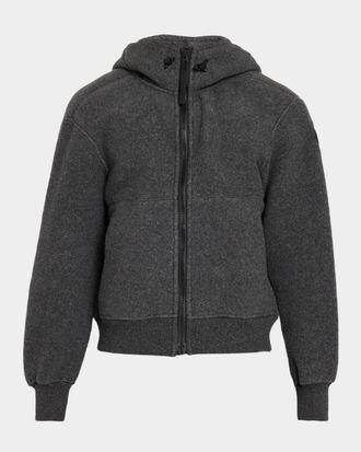 Canada Goose Men & apos;s Chilliwack Fleece Hooded Bomber Jacket