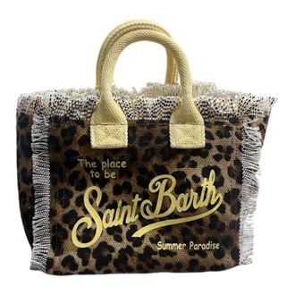 Saint Barth Tote Bags, female, Brown, Size: ONE SIZE Vanity Mini