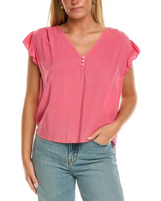 Velvet Malta Short Sleeve Knit Top