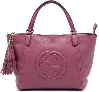 Gucci Pre-owned Gucci Small Calfskin Soho Cellarius Satchel Ladies 369176 520981