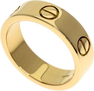 Cartier Yellow Gold (18K) Band Ring (Pre-Owned)