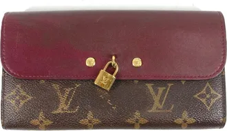 Louis Vuitton Monogram Brown Monogram Long Wallet (Bi-Fold) (Pre-Owned)