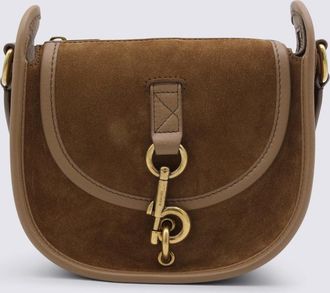 Burberry Brown Leather Crossbody Bag