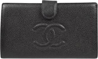 Chanel Pre-owned Wallets, female, Black, Size: ONE SIZE Pre-owned Vintage Wallet
