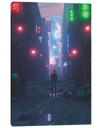 iCanvas Beyond The Back Alley By Davansh Atry Wall Art