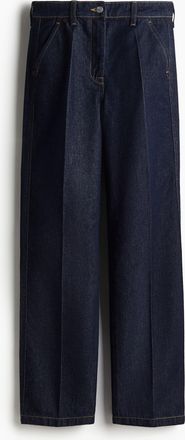 H&M Straight High Jeans - Blue
