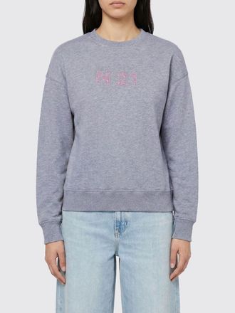 N&deg;21 Felpa gircollo N&deg; 21 in cotone con logo