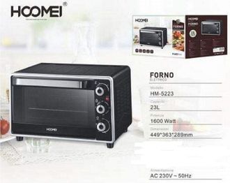 Trade Shop Trade Shop - Fornetto Elettrico 23litri 1600watt Forno Con Luce Timer E Termostato Cucina
