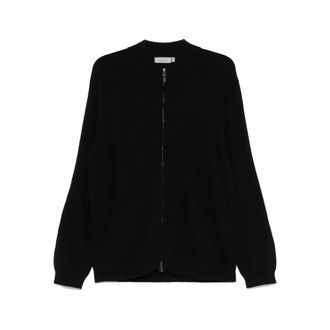 Canali Wool-blend Zip-up Cardigan