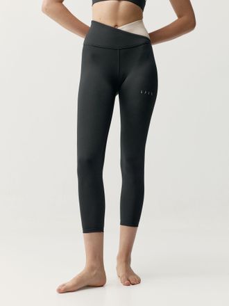 Born Living Yoga Legging Cleo Black/White Chalk